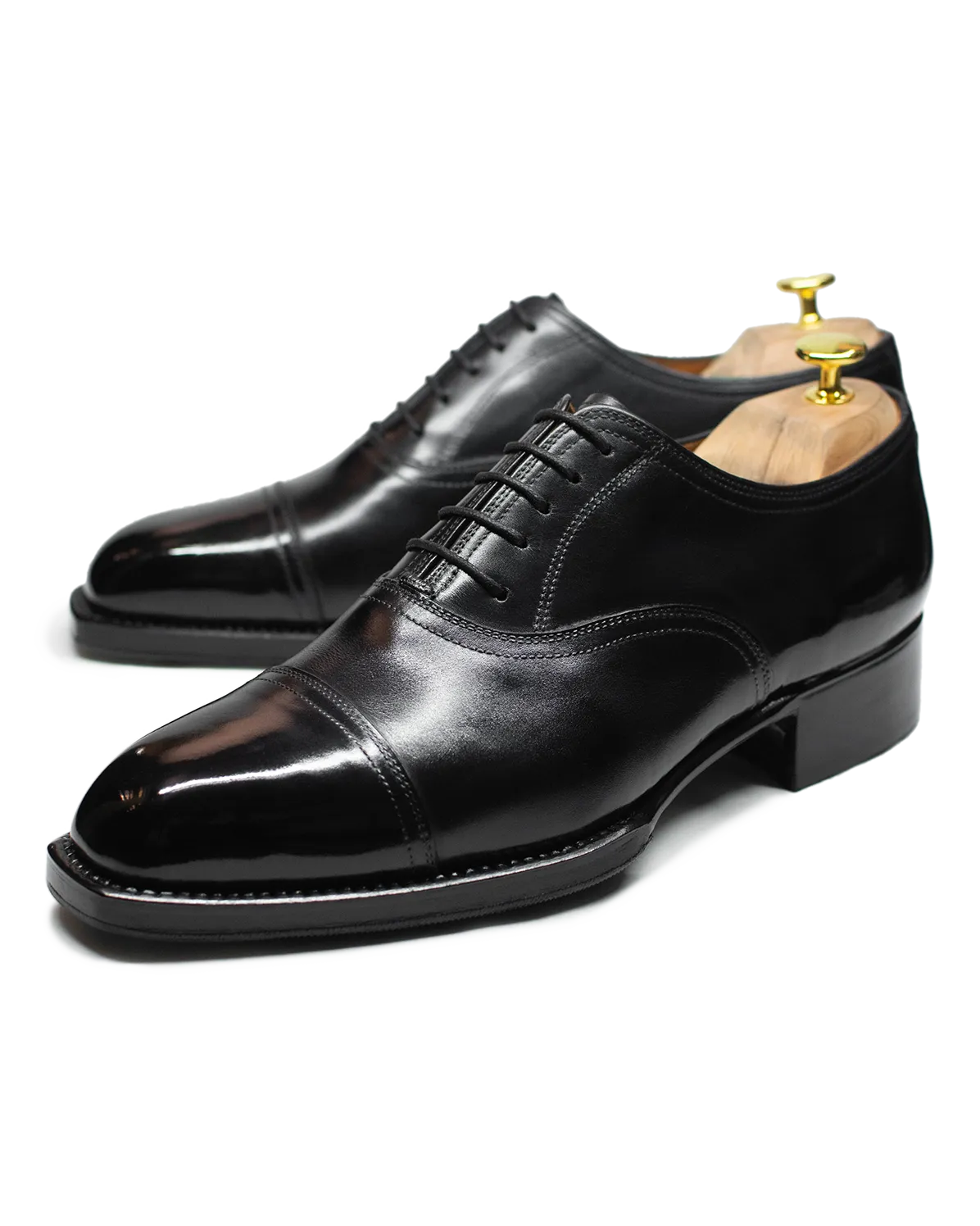 Oxford Plain Captoe de color negro